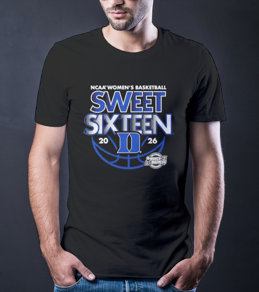 NCAA Women's Basketball Duke 2026 Sweet Sixteen T-Shirt