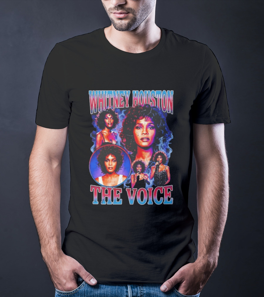 Whitney Houston The Voice 90s Music Lovers T-Shirt