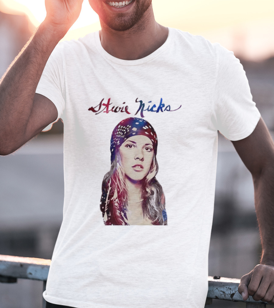Stevie Nicks 2025 Tour Head Scarf T-Shirt