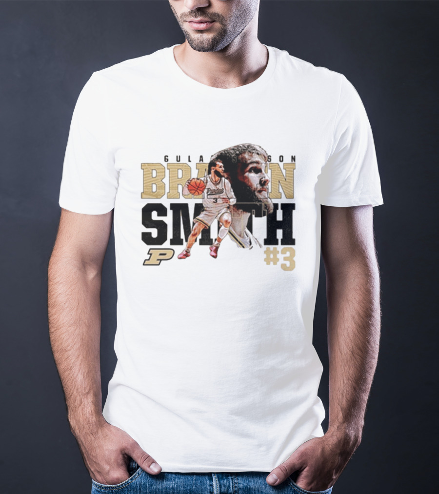 Braden Smith Purdue Boilermakers Basketball #3 Collage Cula Season T-Shirt