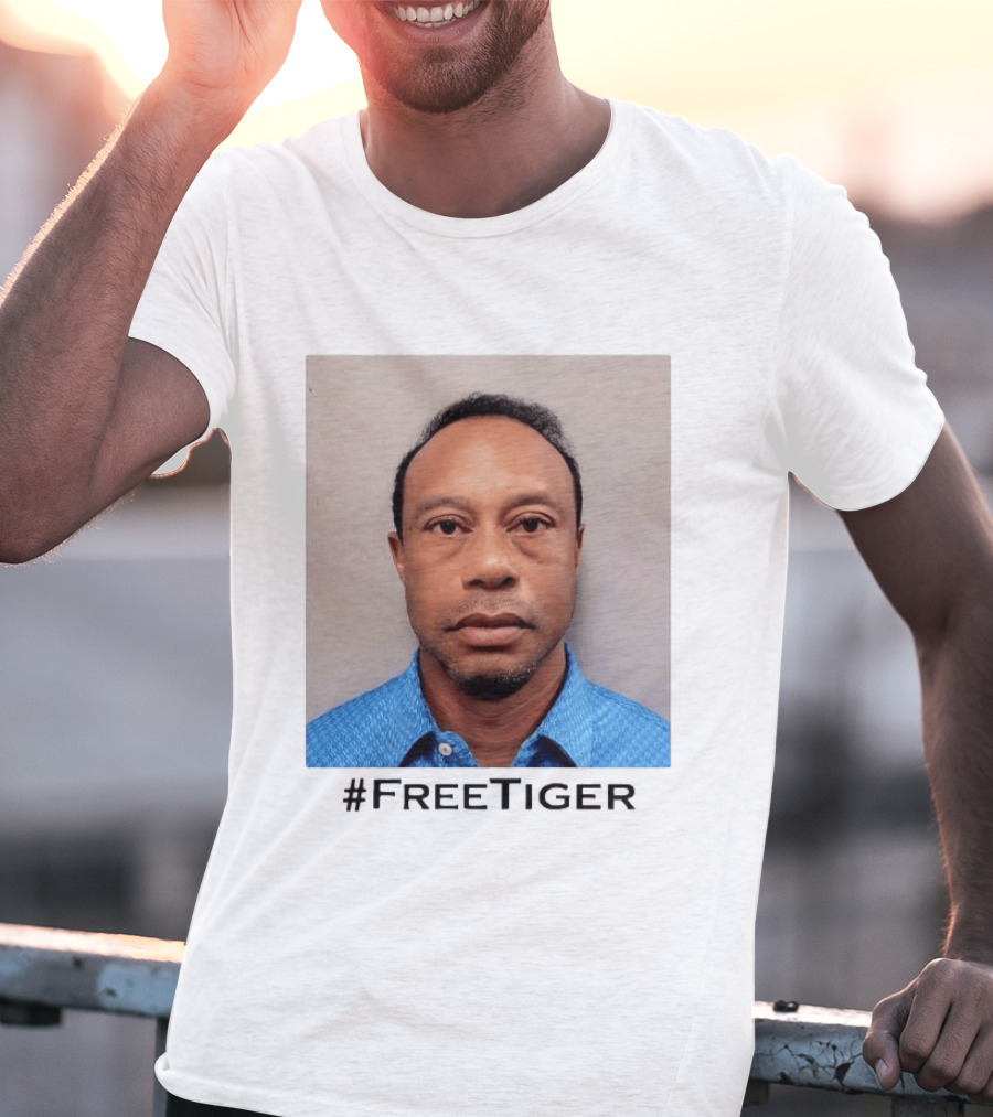 #FreeTiger Woods Golf Shot T-Shirt