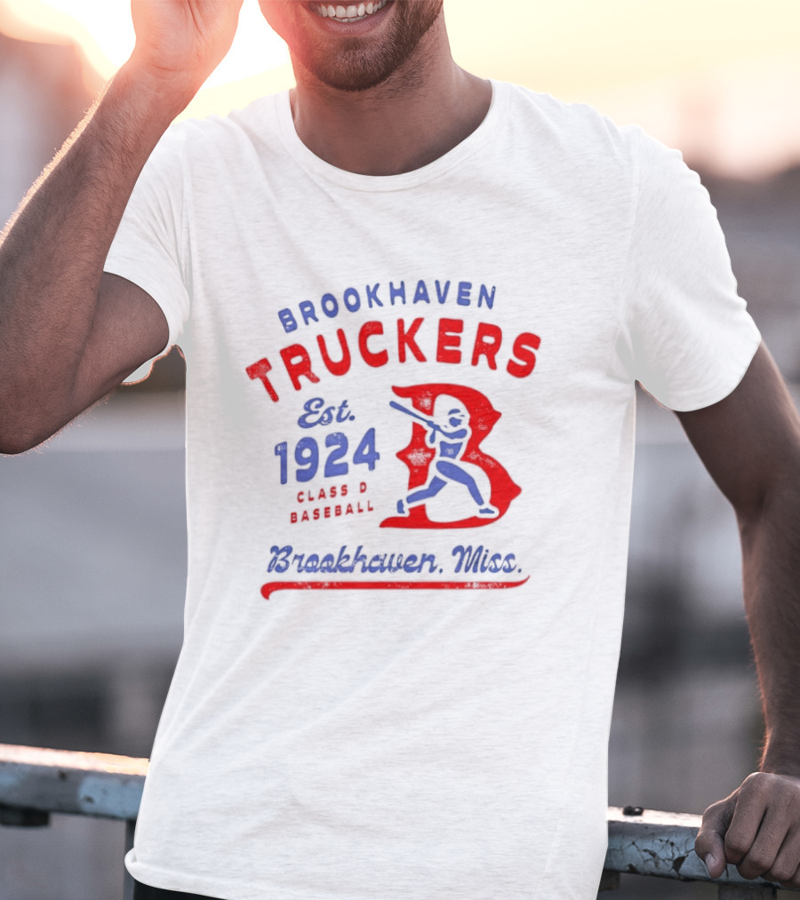 Brookhaven Truckers Est 1924 Class D Baseball Brookhaven Miss T-Shirt