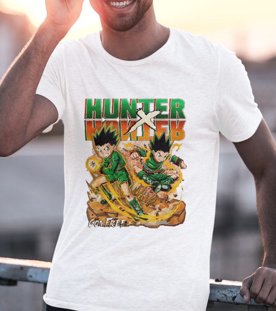 Hunter X Hunter Gon Freeces Energetic Battle Stance 2026 T-Shirt