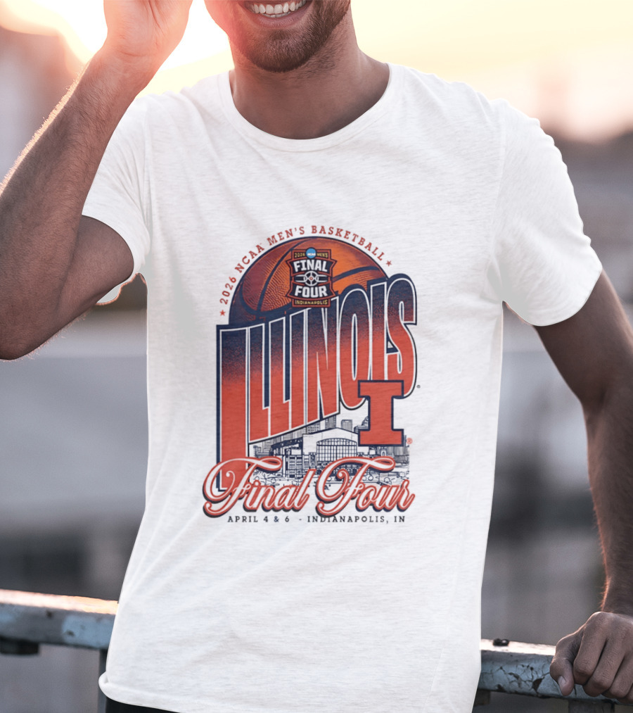 2019 NCAA Men's Basketball Illinois Indianapolis Final Four April 4 6 T-Shirt