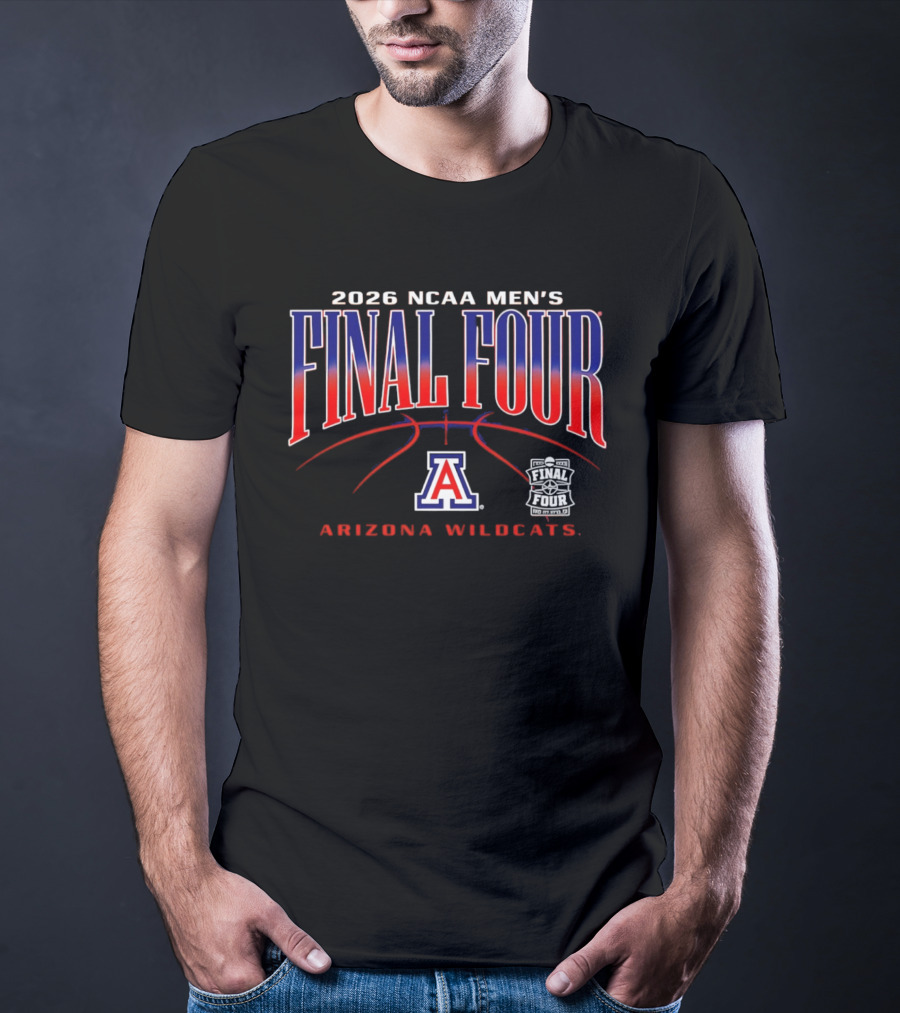 2026 NCAA Men's Final Four Arizona Wildcats March Madness T-Shirt