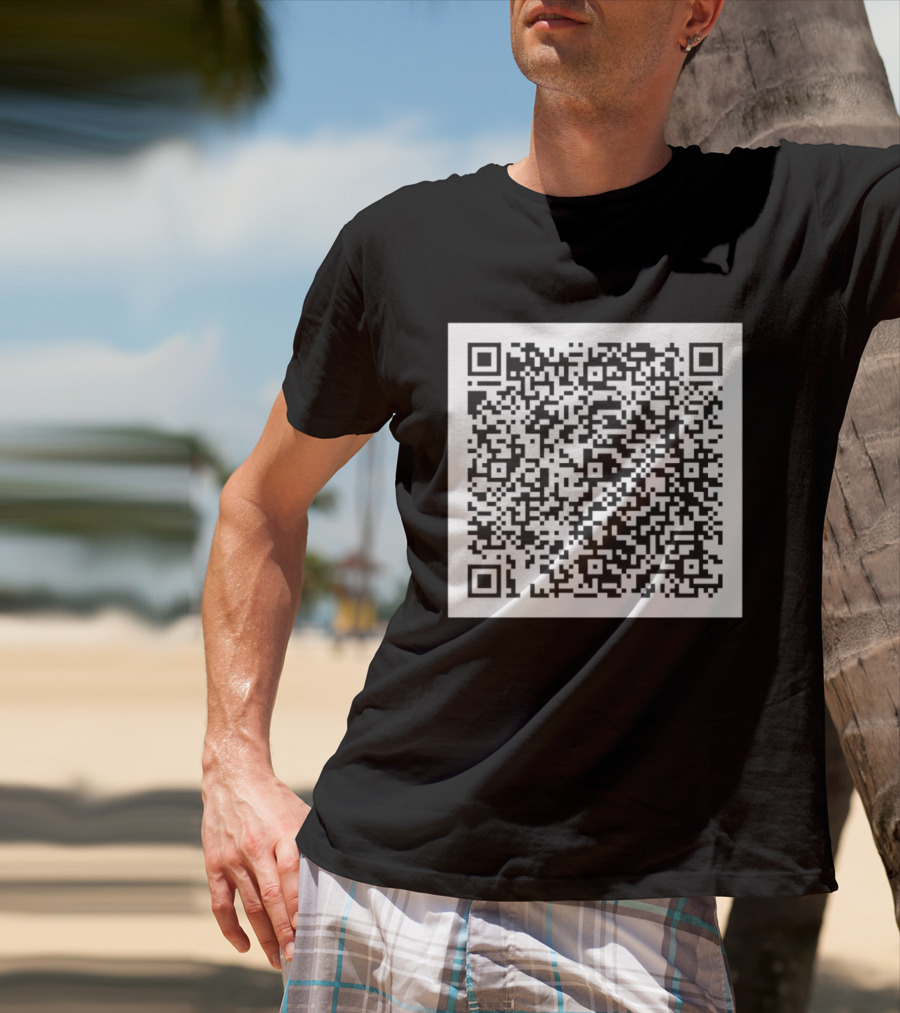Early Life Crisis Nettspend QR Code T-Shirt