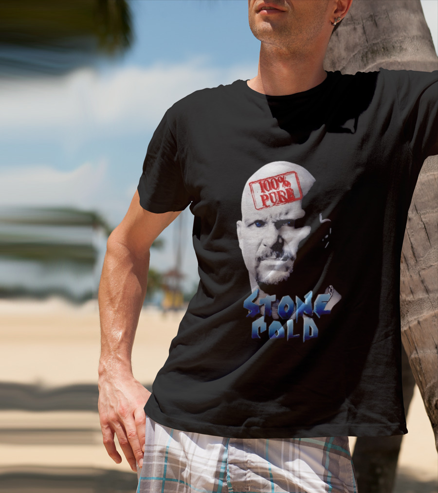 100% Pure Stone Cold Steve Austin T-Shirt