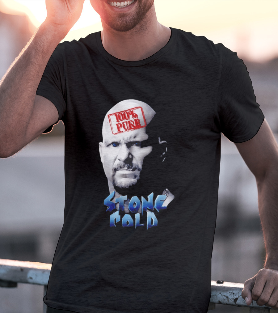 100% Pure Stone Cold Steve Austin T-Shirt