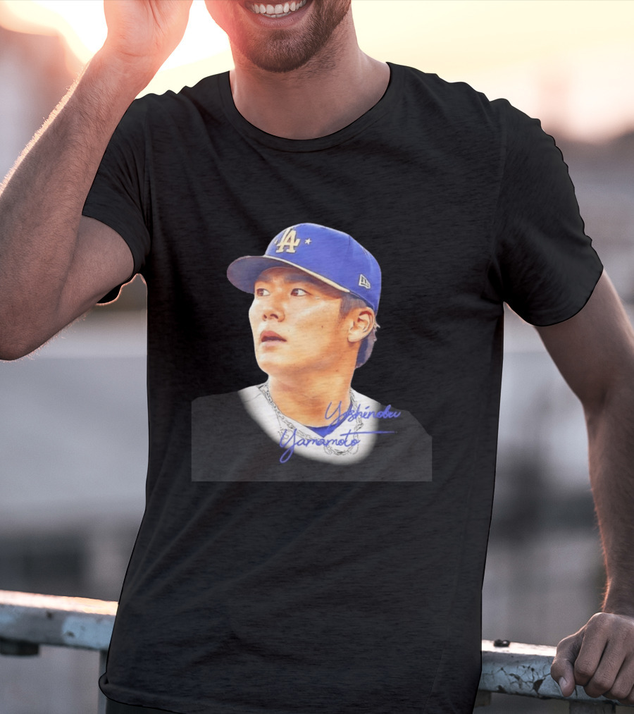 Yoshinobu Yamamoto Los Angeles Dodgers MLB 2026 Player T-Shirt