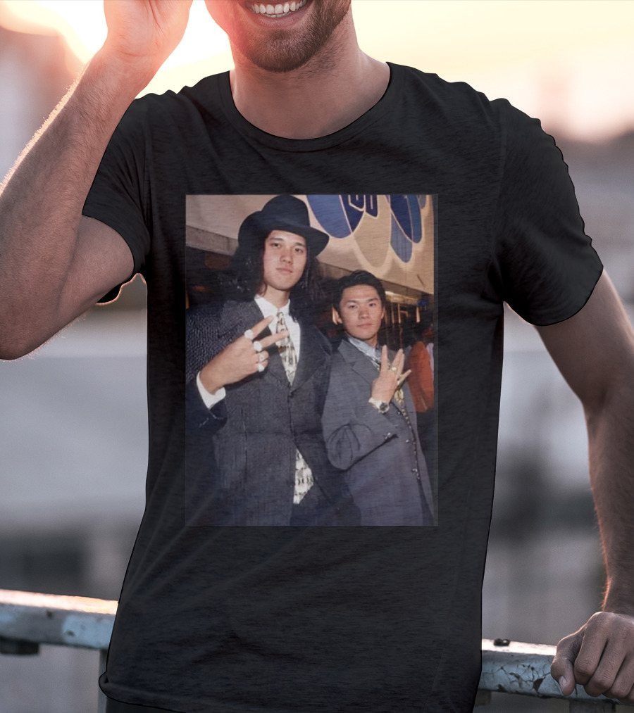 2 Of America's Most Wanted Baseball Icons In Classic Suits At Event T-Shirt