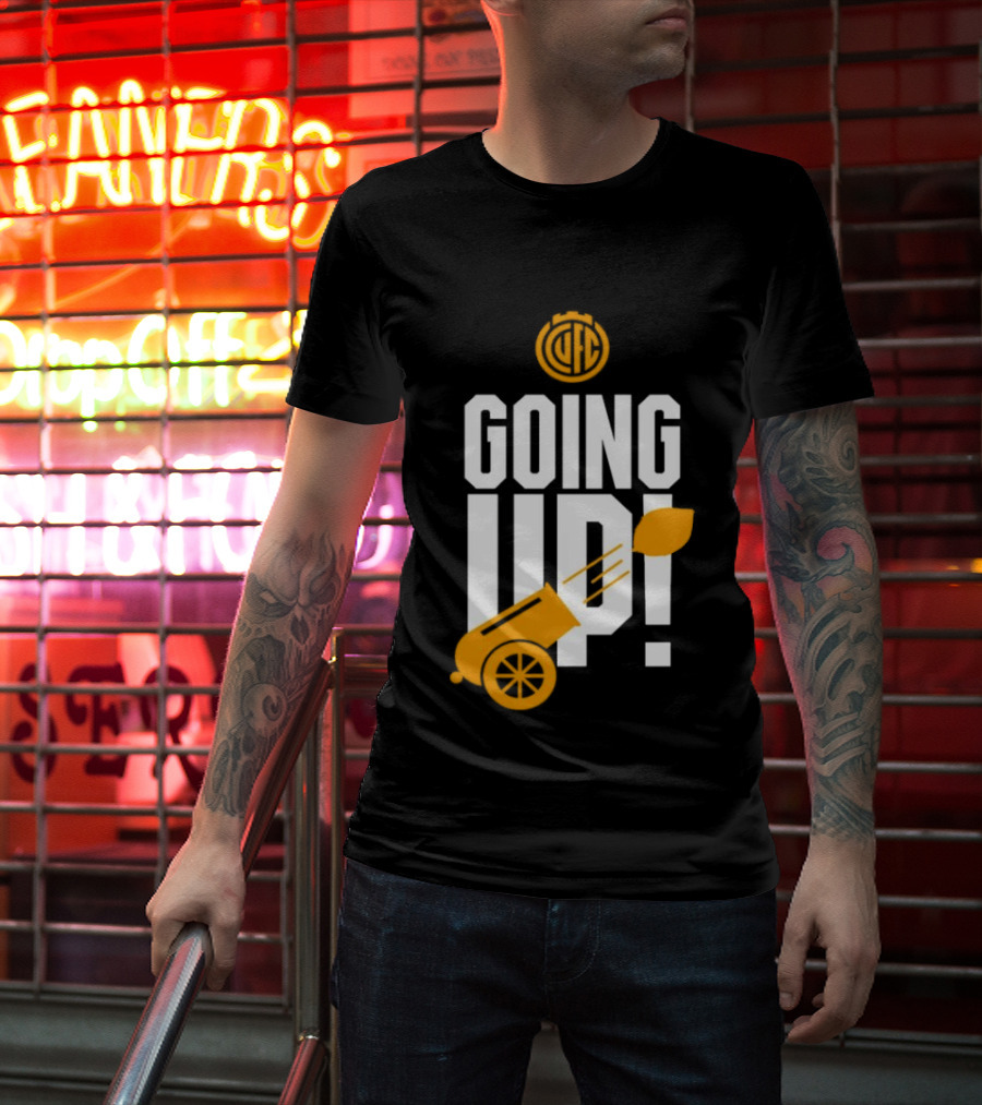 Cambridge United FC Going Up 2026 Cannonball Celebration T-Shirt