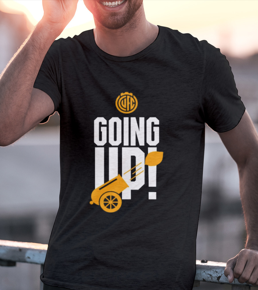 Cambridge United FC Going Up 2026 Cannonball Celebration T-Shirt