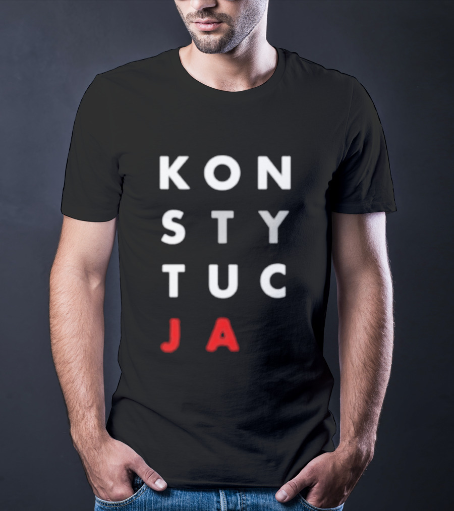 Konstytucja Polska Protest 2021 Koszulka T-Shirt
