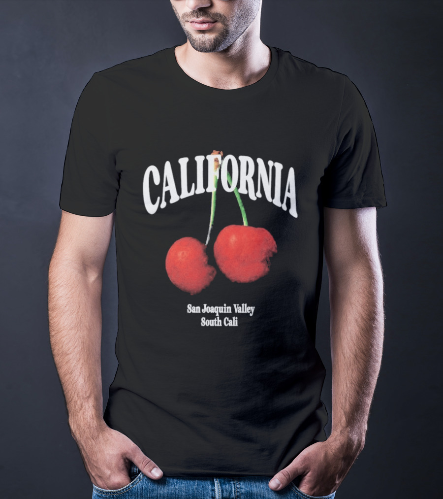 California Cherry San Joaquin Valley South Cali T-Shirt