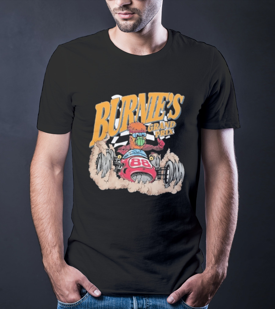Burnie's Grand Prix Racing Miami Heat Court Culture 88 T-Shirt