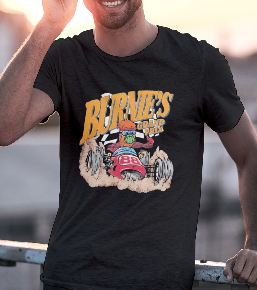 Burnie's Grand Prix Racing Miami Heat Court Culture 88 T-Shirt