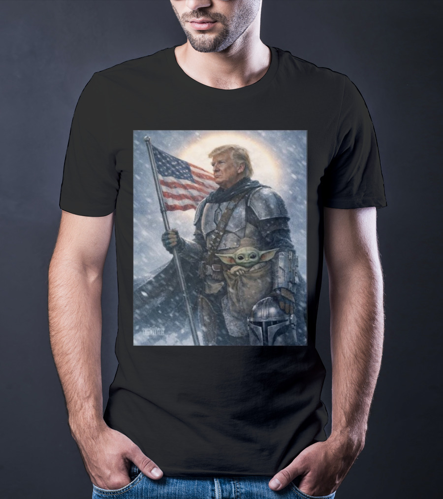 Happy Star Wars Day 2026 Donald Trump Grogu May The 4th Be With You The Mandalorian Star Wars Grogu T-Shirt