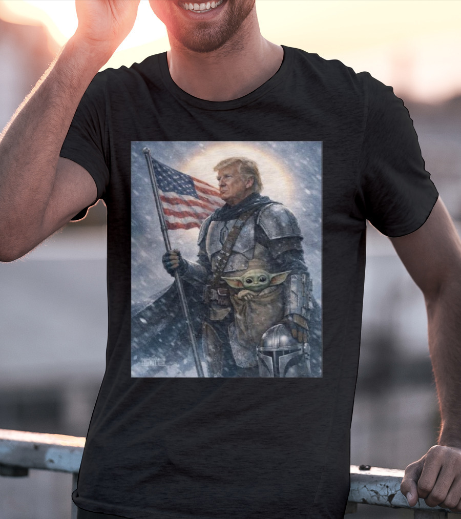 Happy Star Wars Day 2026 Donald Trump Grogu May The 4th Be With You The Mandalorian Star Wars Grogu T-Shirt