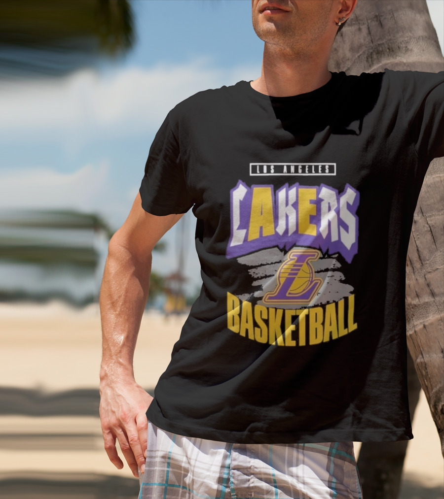 NBA Lakers Basketball Los Angeles Game Night Classic Collection T-Shirt