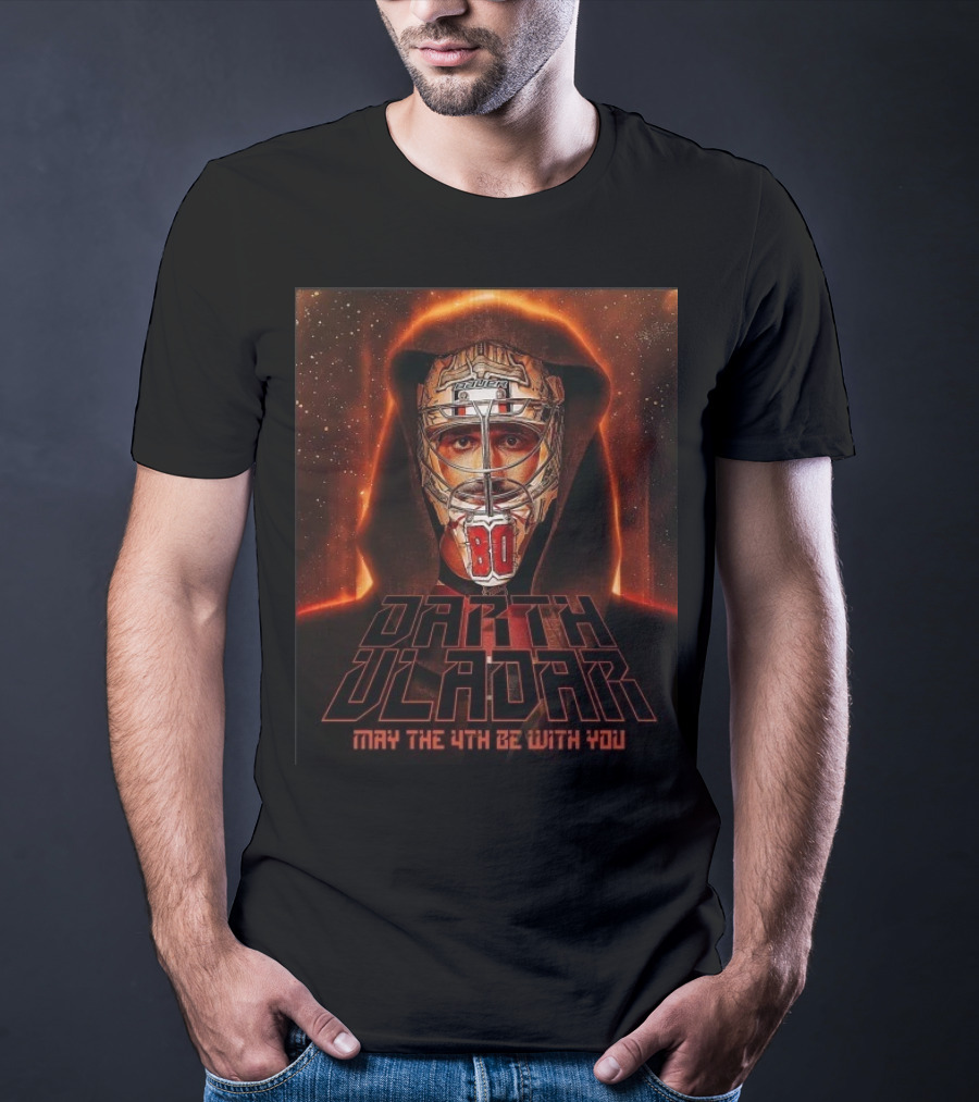 Darth Vladar May The 4th Be With You Star Wars Hockey Mashup T-Shirt