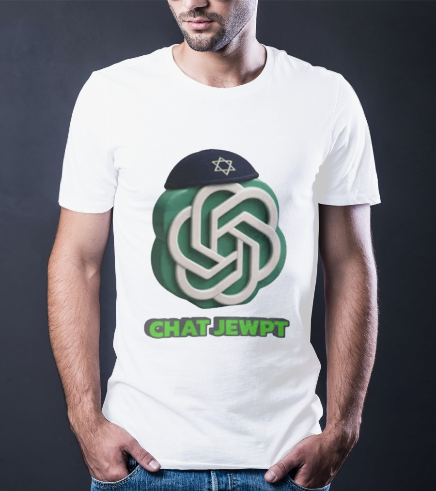 Chat JewPT Symbol With Star On Cap T-Shirt