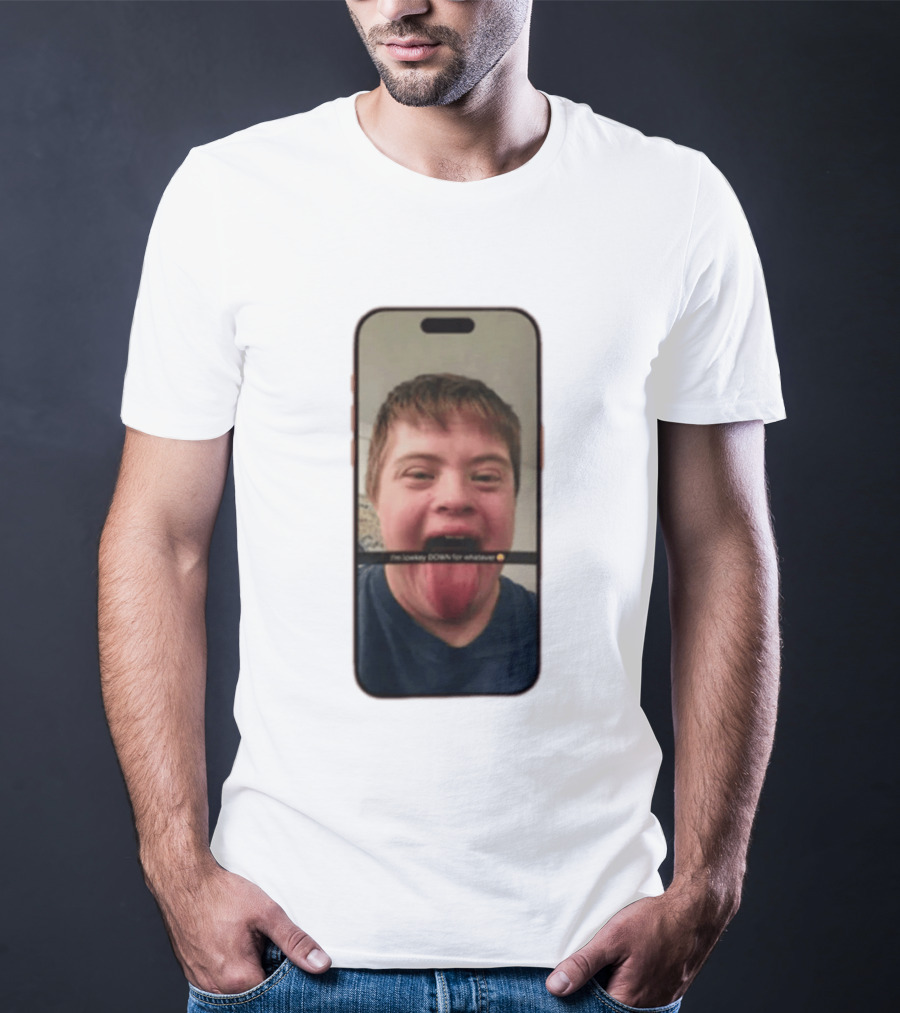 I'm Lowkey Down For Whatever IPhone T-Shirt