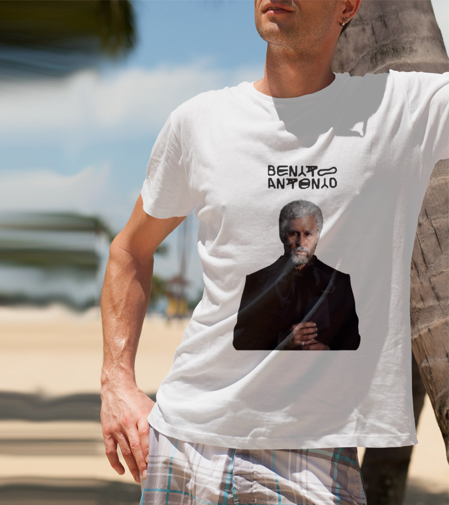 Benito Antonio Character In Black Outfit T-Shirt