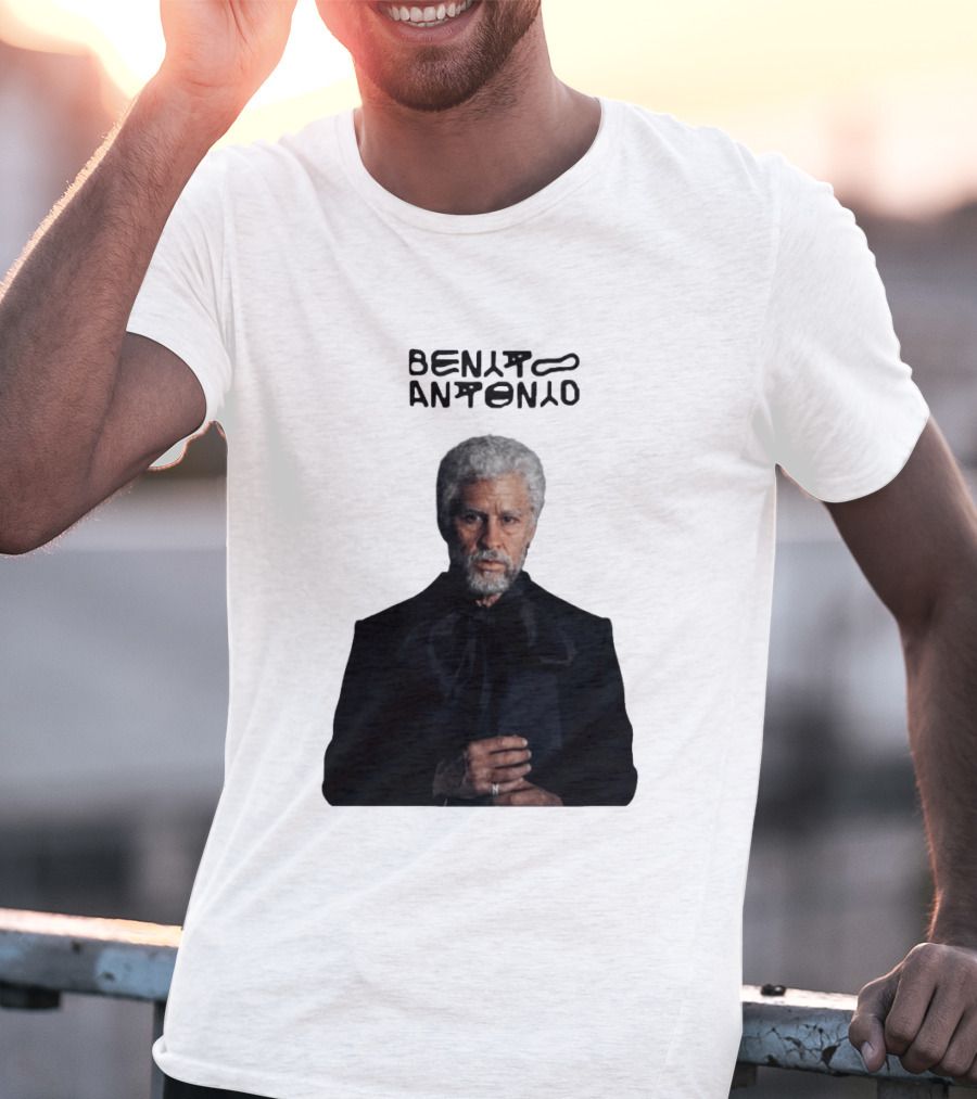 Benito Antonio Character In Black Outfit T-Shirt