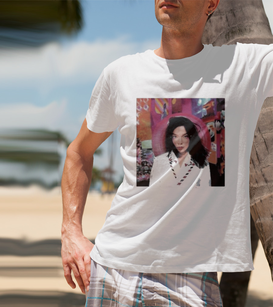 Bjork Post Album Cover Photographic Print T-Shirt