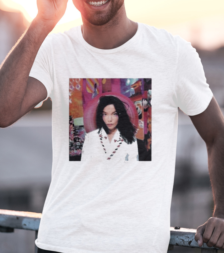 Bjork Post Album Cover Photographic Print T-Shirt
