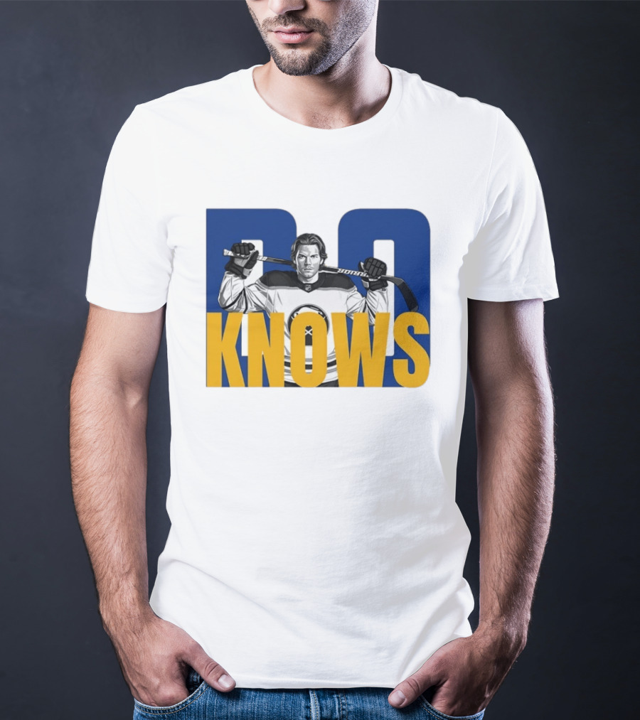 Bowen Byram Bo Knows Buffalo Sabres Hockey Jumper T-Shirt