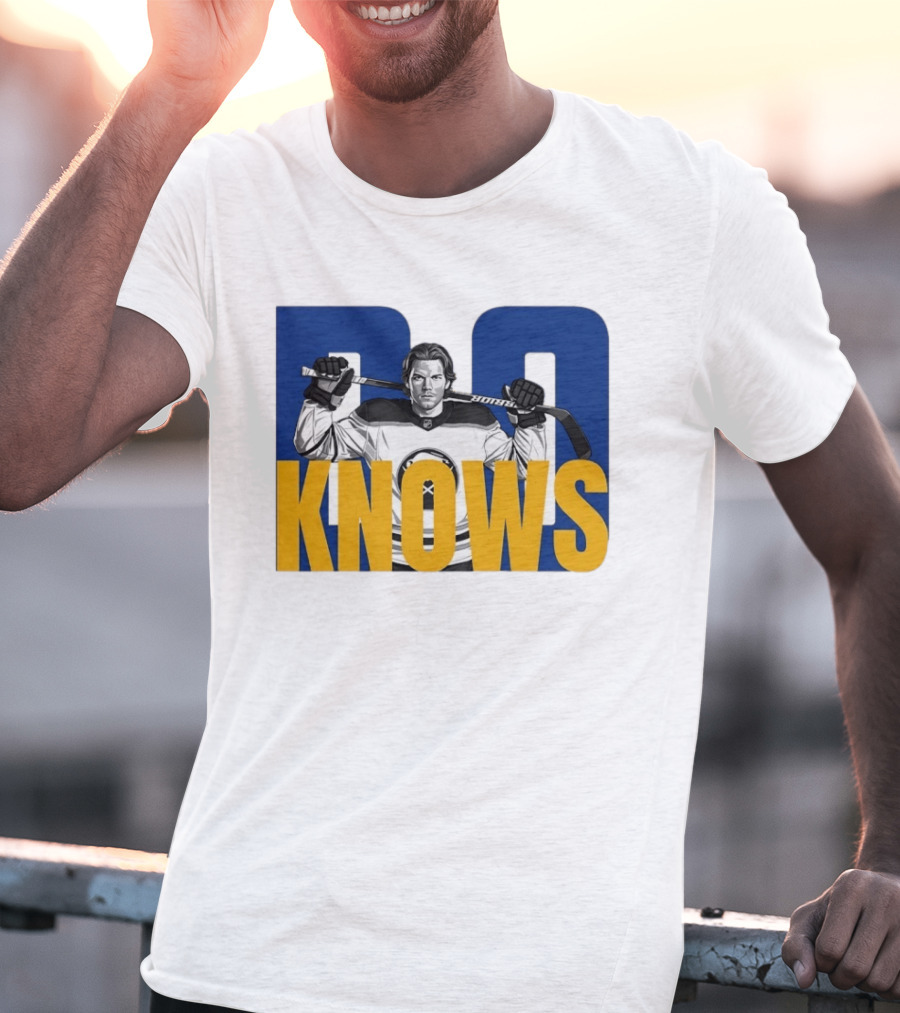 Bowen Byram Bo Knows Buffalo Sabres Hockey Jumper T-Shirt