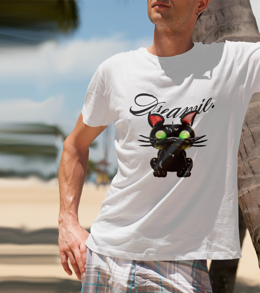 Dreamie Mariah The Scientist Black Cat Baby T-Shirt