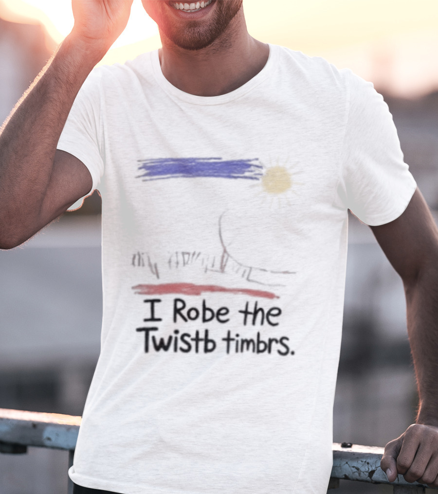 I Robe The Twistb Timbrs Sun And Tree T-Shirt