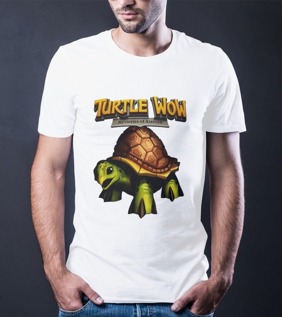 Turtle WoW Mysteries Of Azeroth Tortoise Adventure T-Shirt
