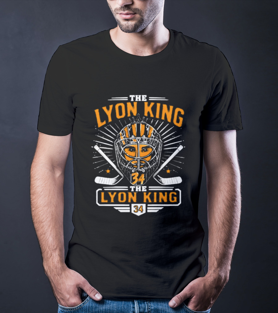 The Lyon King 34 Alex Lyon Buffalo Sabres Hockey NHL 2026 T-Shirt
