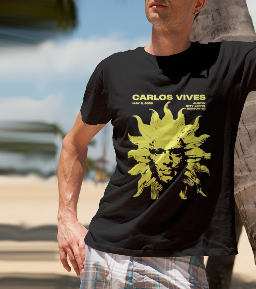 Carlos Vives May 6 2023 Austin City Limits Music Festival Austin TX Season 52 T-Shirt