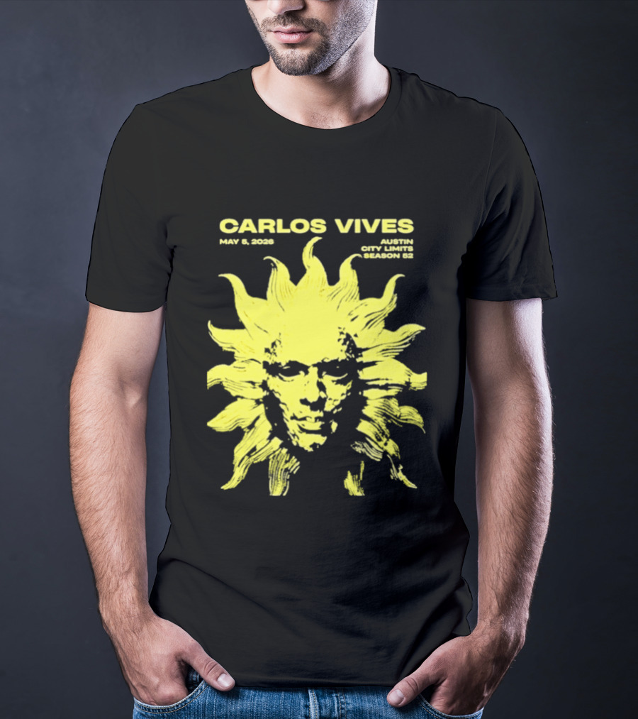 Carlos Vives May 6 2023 Austin City Limits Music Festival Austin TX Season 52 T-Shirt