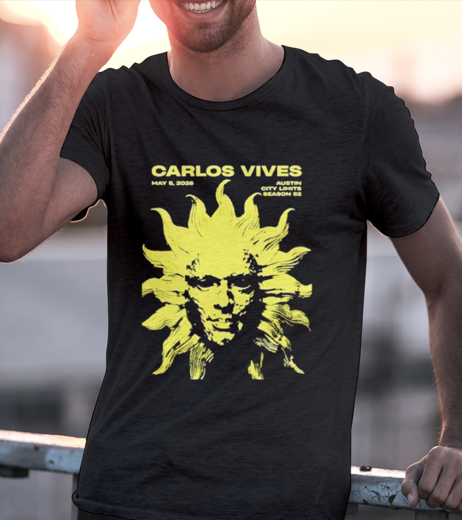 Carlos Vives May 6 2023 Austin City Limits Music Festival Austin TX Season 52 T-Shirt