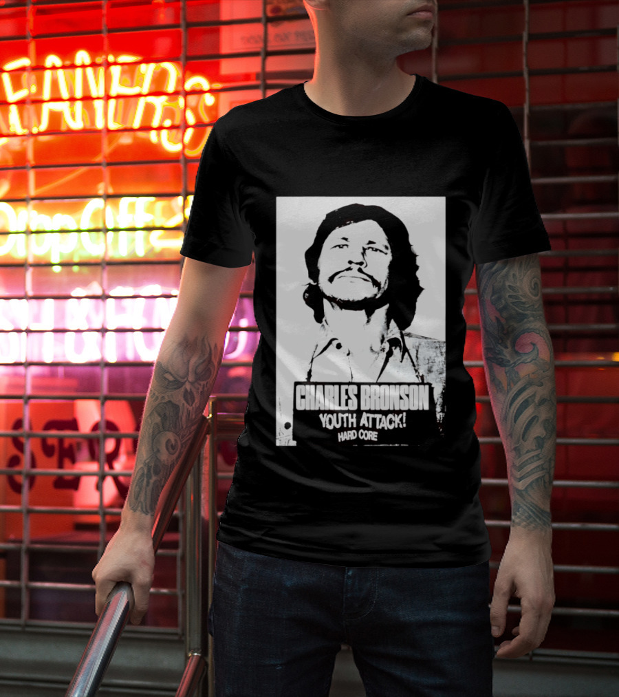 Charles Bronson Youth Attack Hardcore T-Shirt