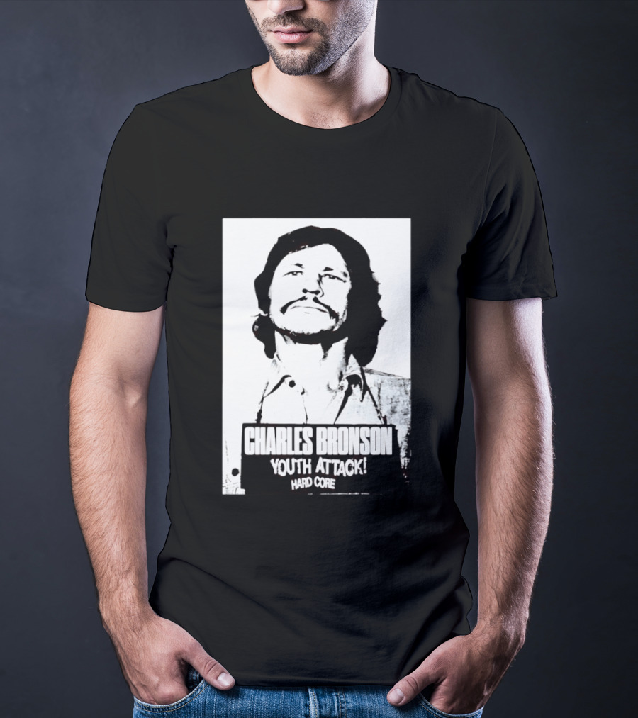 Charles Bronson Youth Attack Hardcore T-Shirt