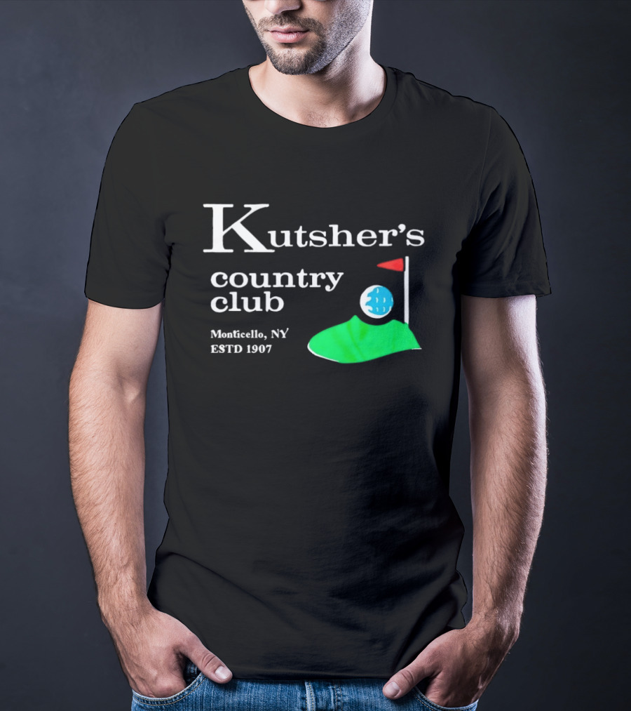 Kutsher's Country Club Monticello NY Established 1907 Retro Golf T-Shirt