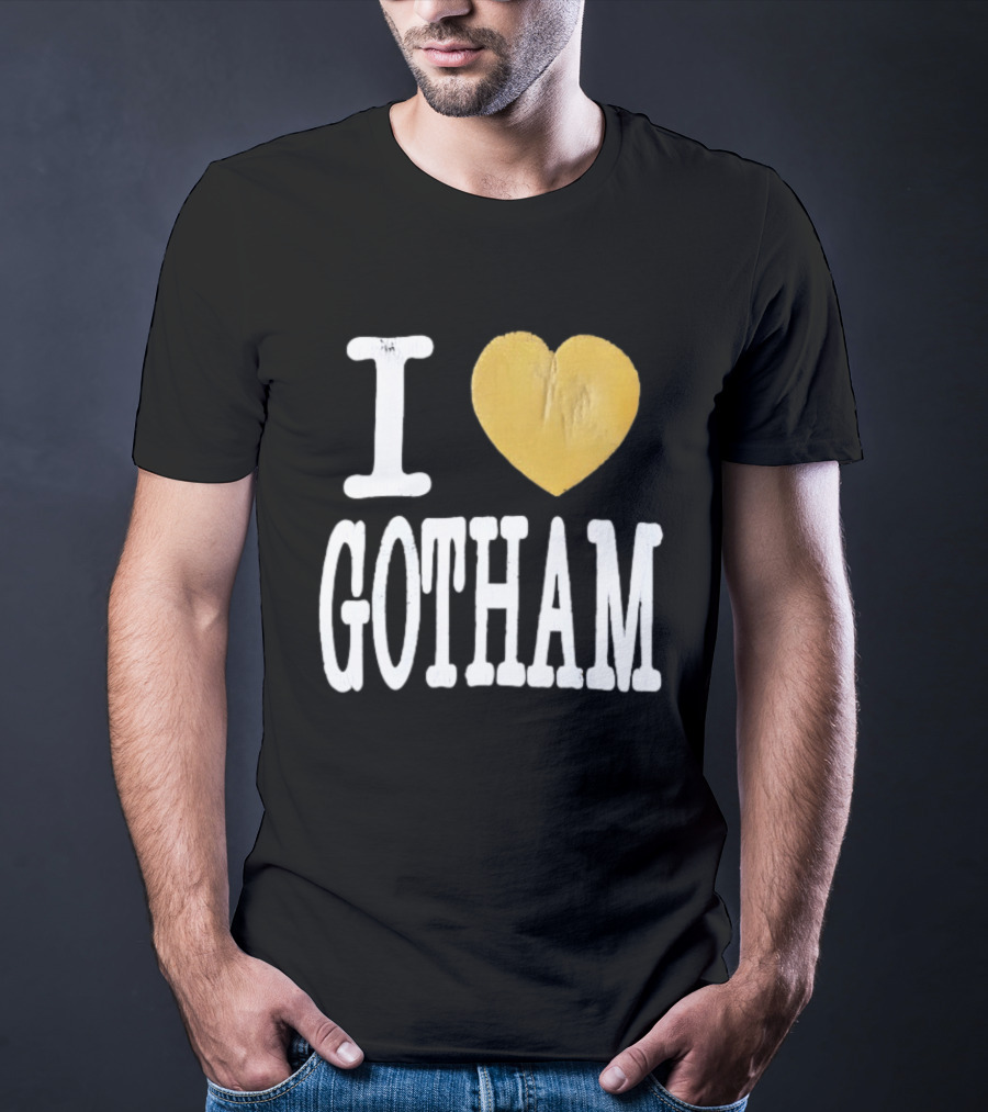 I Heart Gotham Golden Love T-Shirt