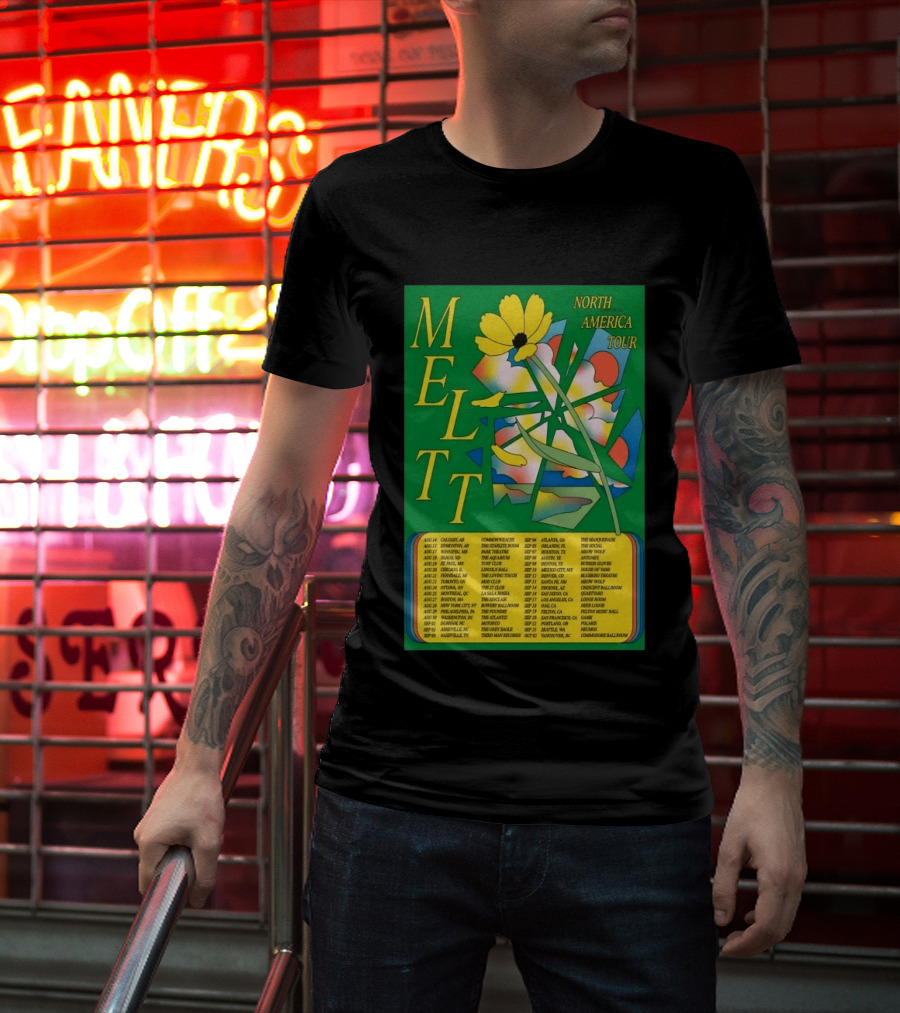 MELTT North America Tour 26 With Flower T-Shirt