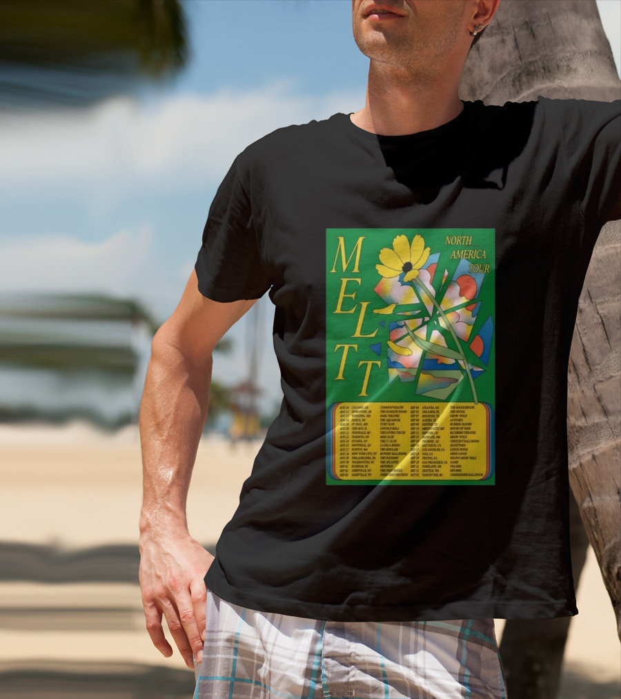 MELTT North America Tour 26 With Flower T-Shirt