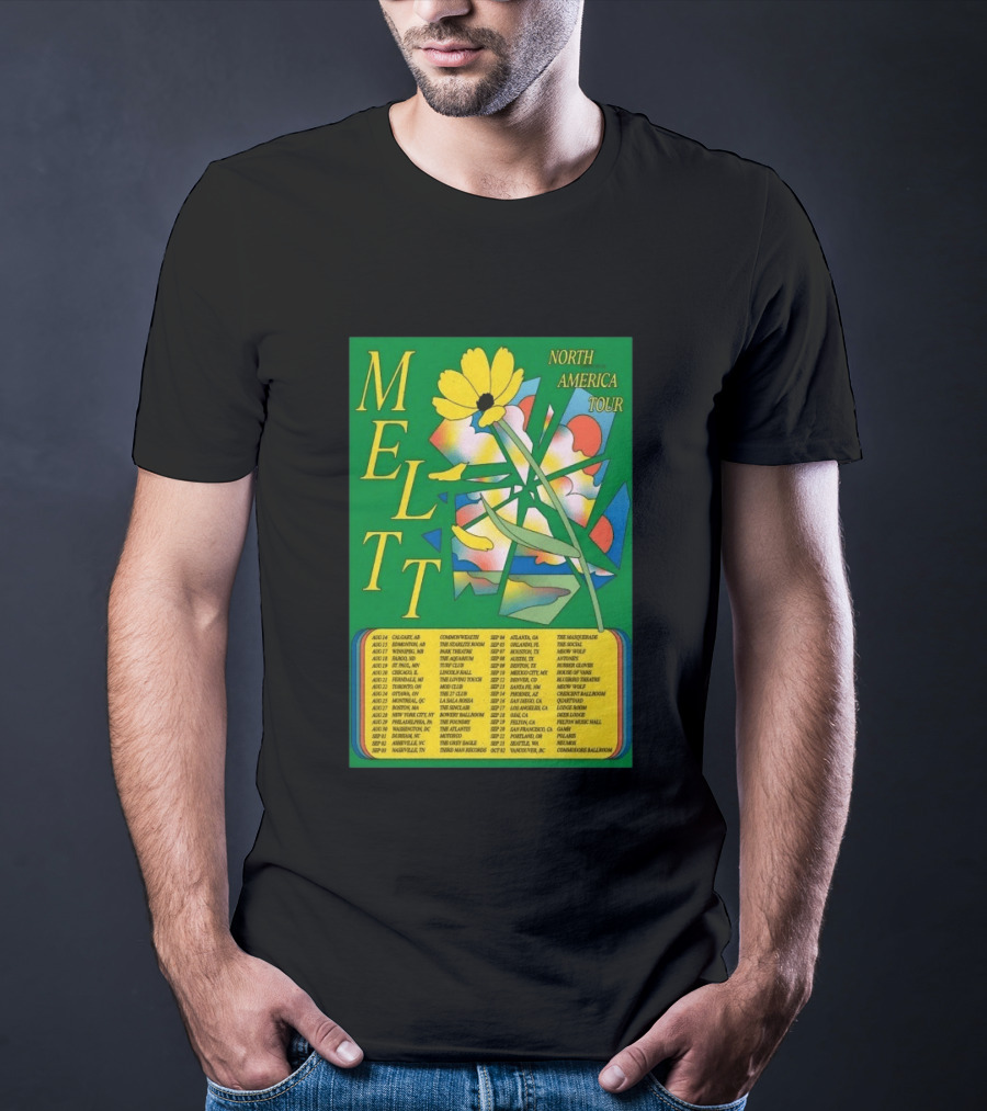 MELTT North America Tour 26 With Flower T-Shirt