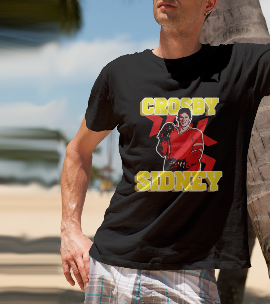 Crosby Sidney Pittsburgh Penguins Hockey NHL Legend T-Shirt