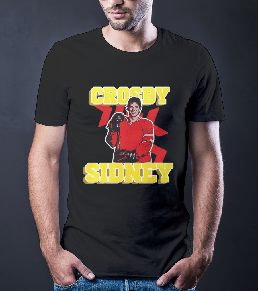 Crosby Sidney Pittsburgh Penguins Hockey NHL Legend T-Shirt