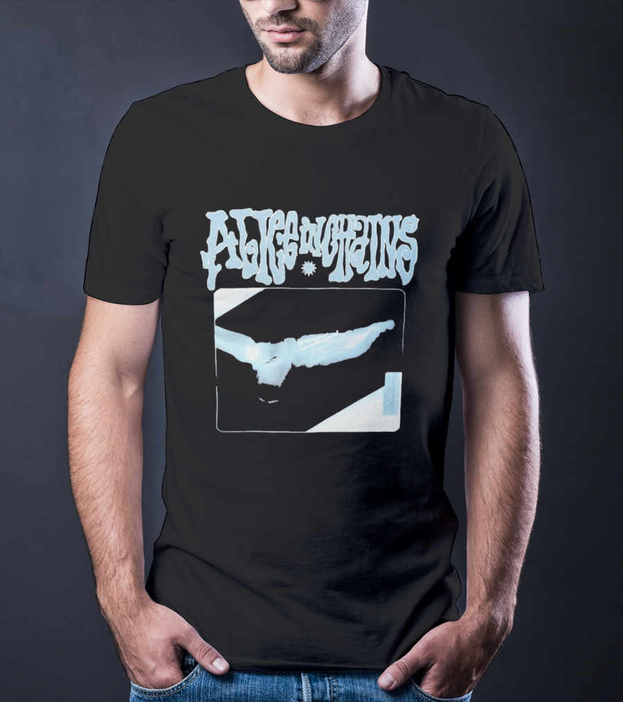 Alice In Chains X Ray Arm Elbow Skeleton Image T-Shirt