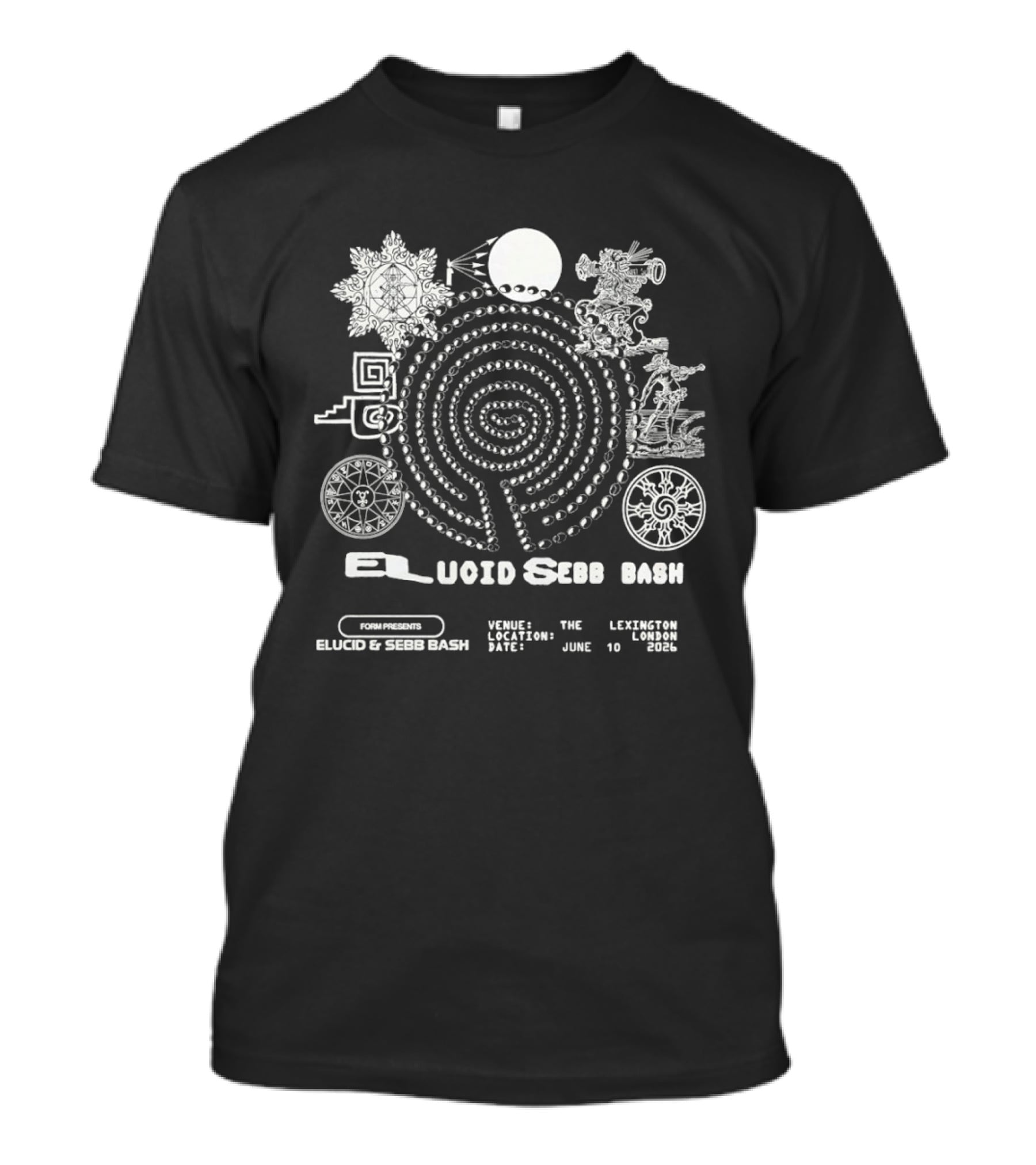 Elucid Sebb Bash Lexington London June 10 2026 Concert Event T-Shirt